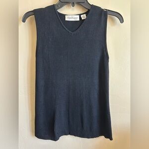 Anne Klein Silk Black Top